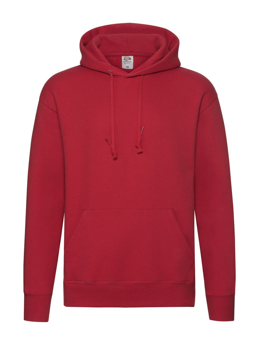 FELPA PREMIUM HOODED SWEAT - FRUIT OF THE LOOMRosso