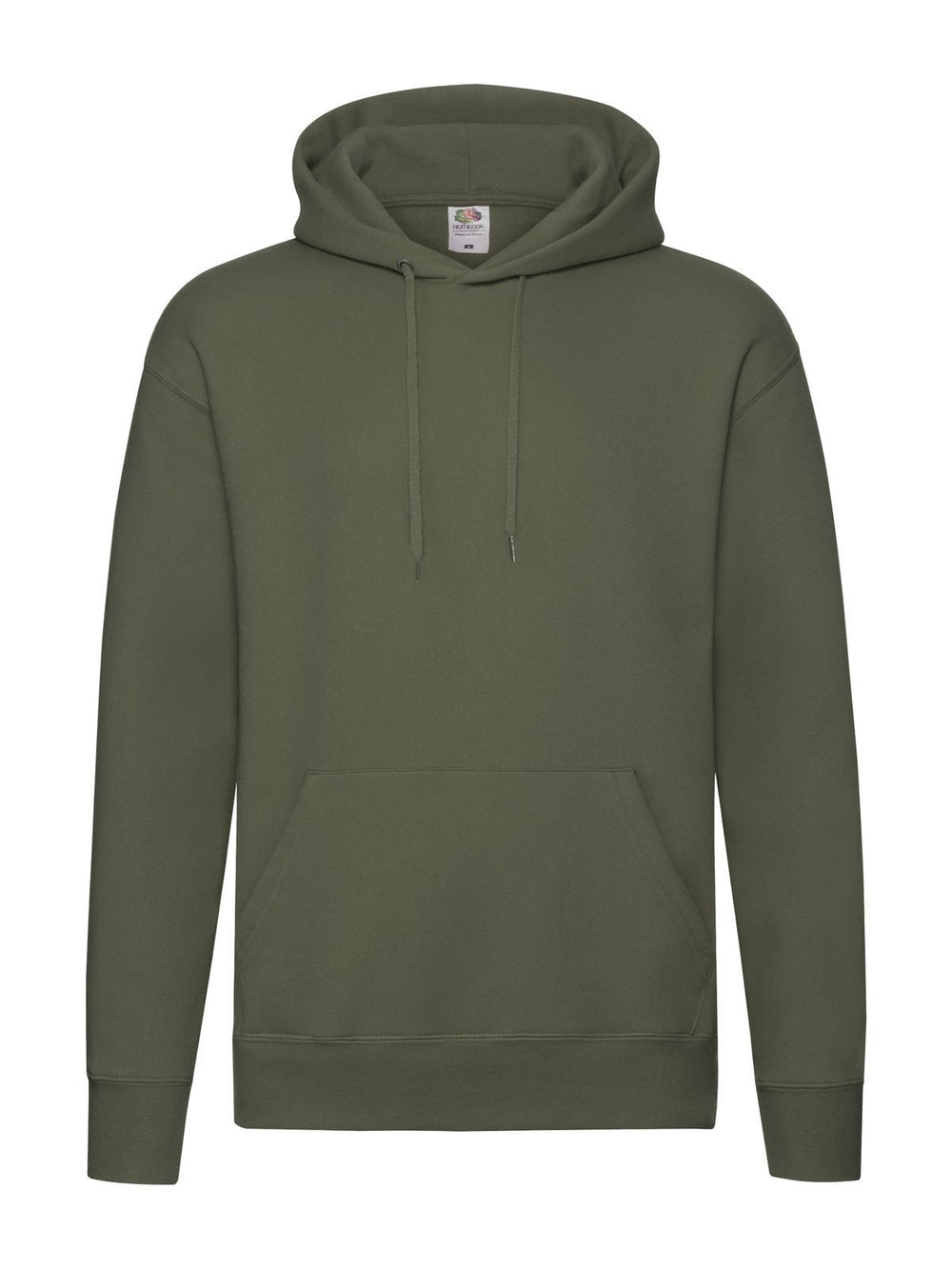 FELPA PREMIUM HOODED SWEAT - FRUIT OF THE LOOMVerde Oliva
