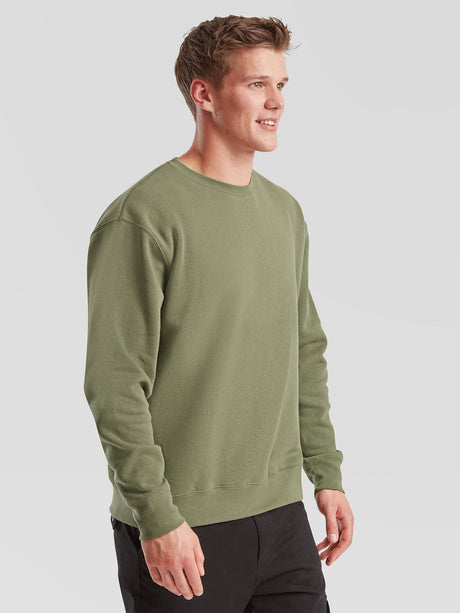 FELPA PREMIUM SET-IN SWEAT - FRUIT OF THE LOOM laterale