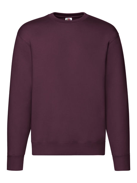 FELPA PREMIUM SET-IN SWEAT - FRUIT OF THE LOOMBordeaux