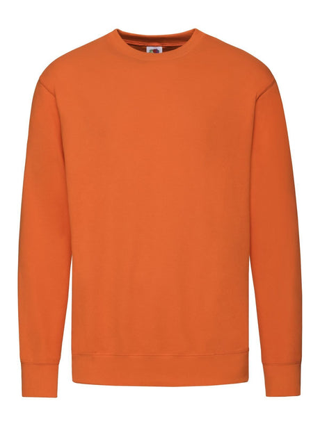 FELPA LIGHTWEIGHT SET-IN SWEAT - FRUIT OF THE LOOMArancione