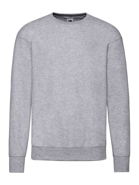 FELPA LIGHTWEIGHT SET-IN SWEAT - FRUIT OF THE LOOMGrigio Melange