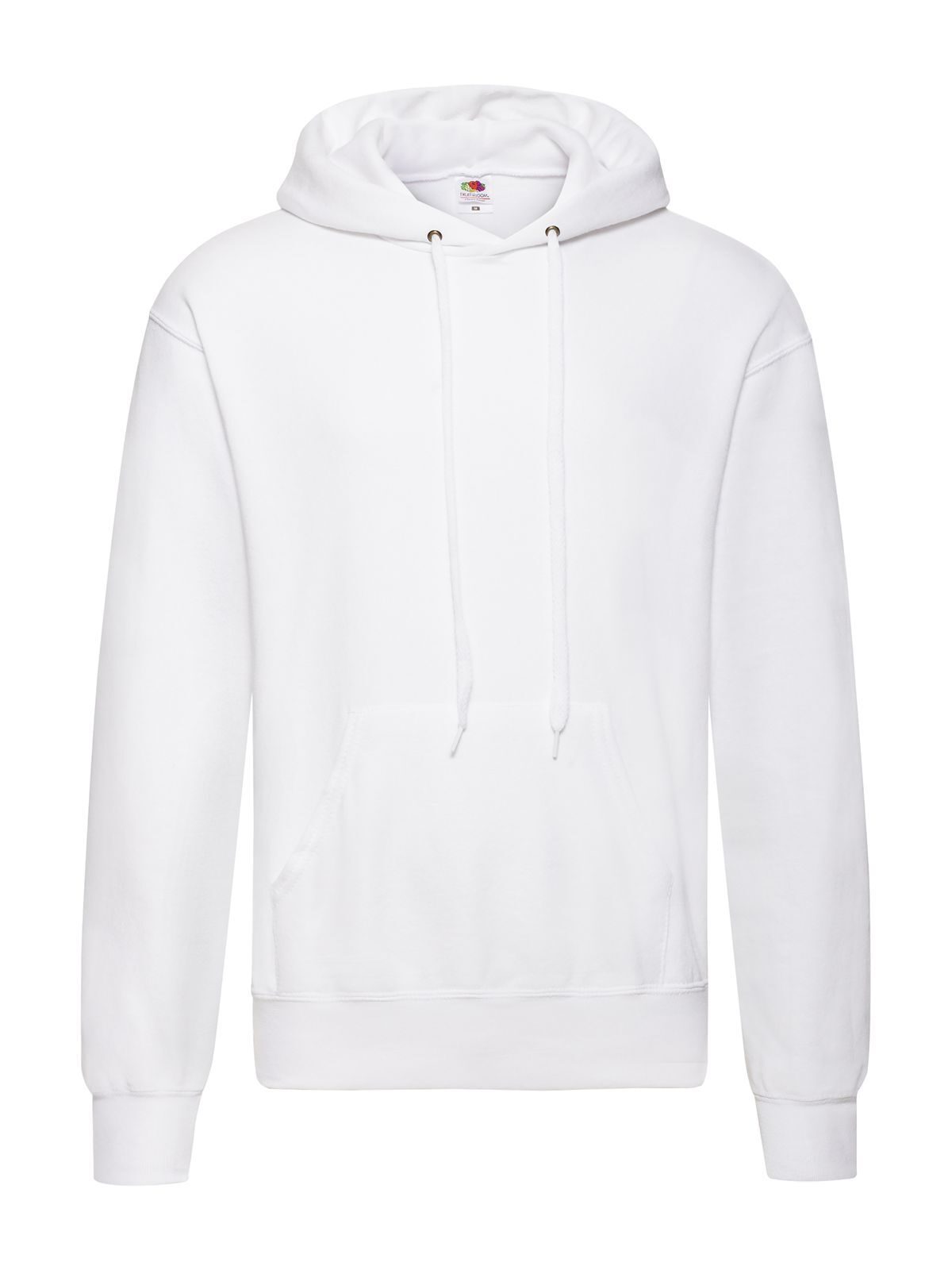 FELPA CLASSIC HOODED SWEAT - FRUIT OF THE LOOMBianco