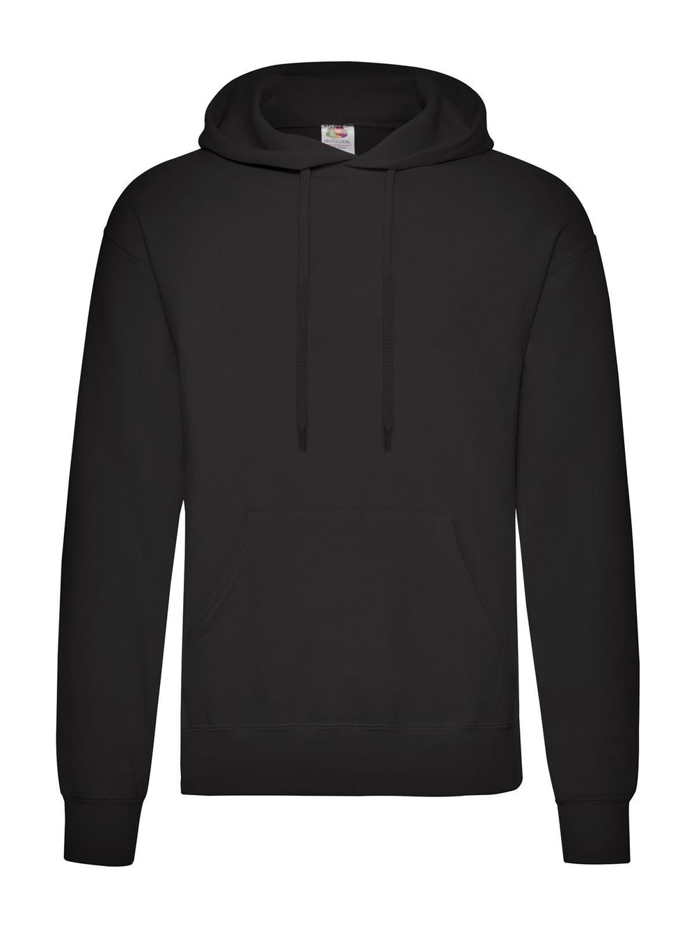 FELPA CLASSIC HOODED SWEAT - FRUIT OF THE LOOMNero