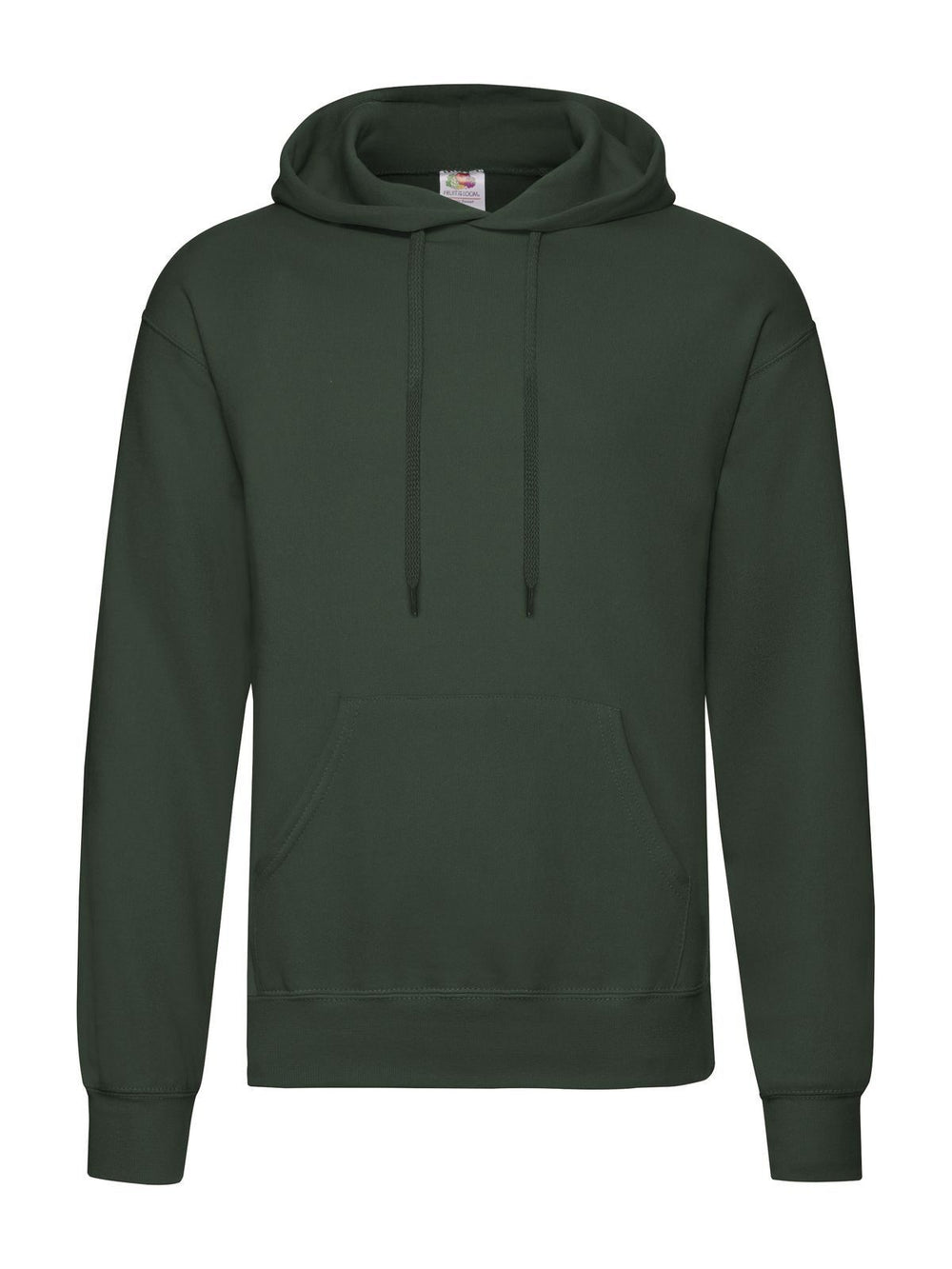 FELPA CLASSIC HOODED SWEAT - FRUIT OF THE LOOMVerde Bottiglia