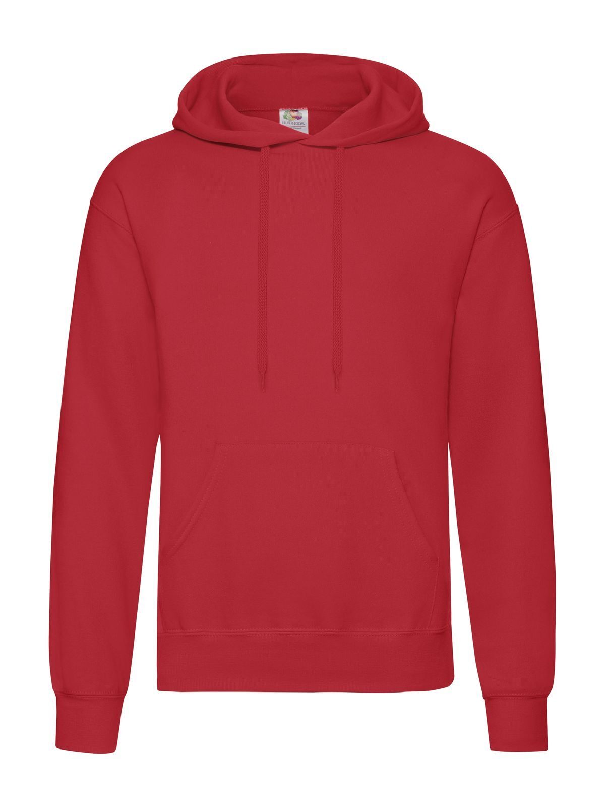 FELPA CLASSIC HOODED SWEAT - FRUIT OF THE LOOMRosso