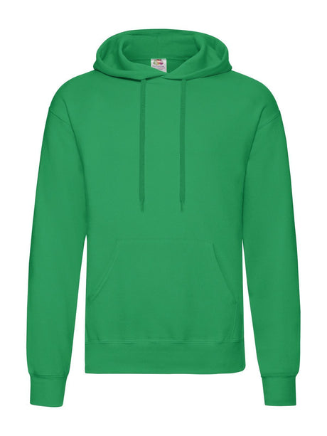 FELPA CLASSIC HOODED SWEAT - FRUIT OF THE LOOMVerde Prato
