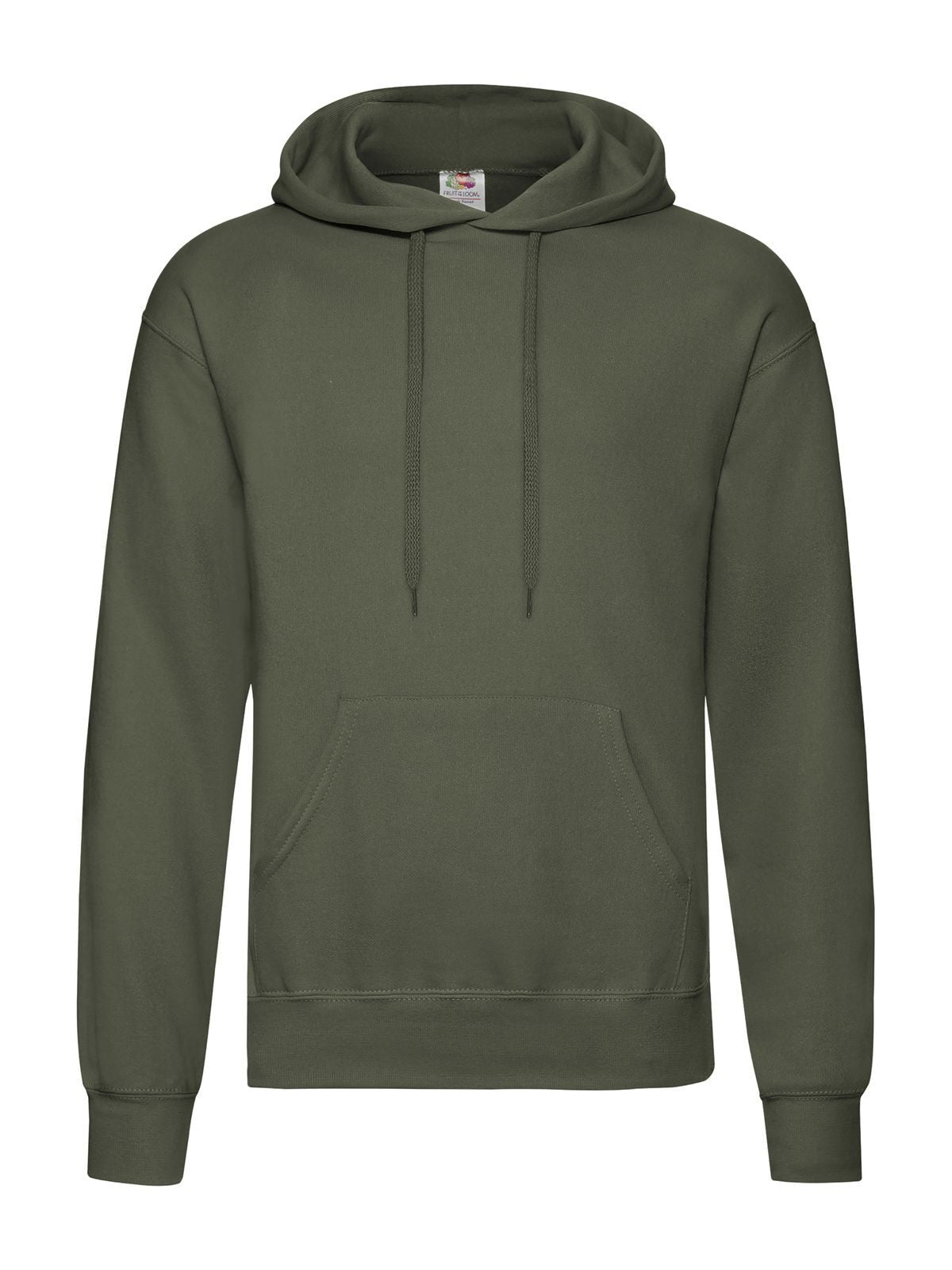 FELPA CLASSIC HOODED SWEAT - FRUIT OF THE LOOMVerde Oliva