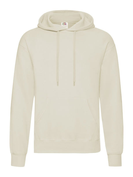 FELPA CLASSIC HOODED SWEAT - FRUIT OF THE LOOMBeige