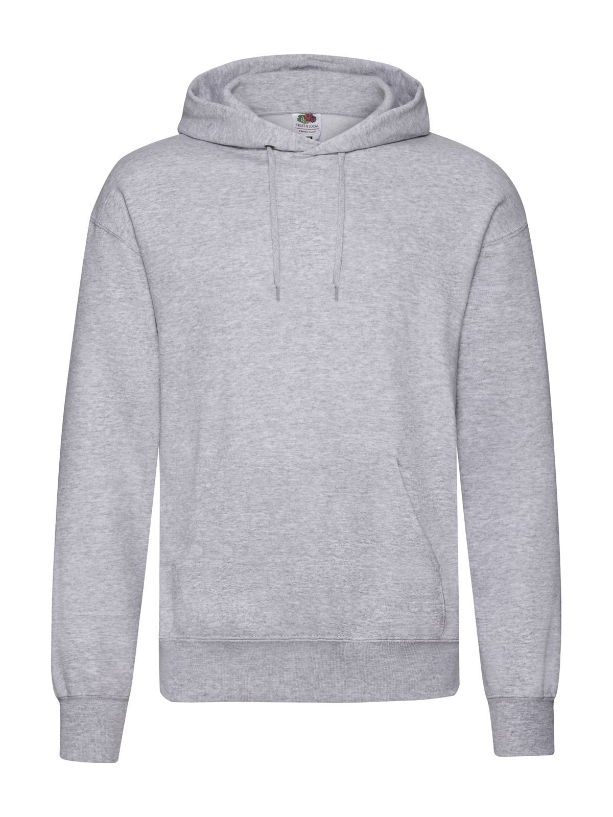 FELPA CLASSIC HOODED SWEAT - FRUIT OF THE LOOMGrigio Melange