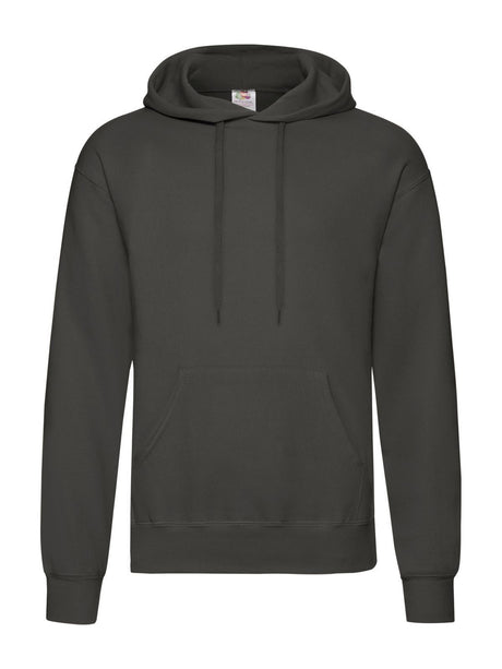 FELPA CLASSIC HOODED SWEAT - FRUIT OF THE LOOMGrafite