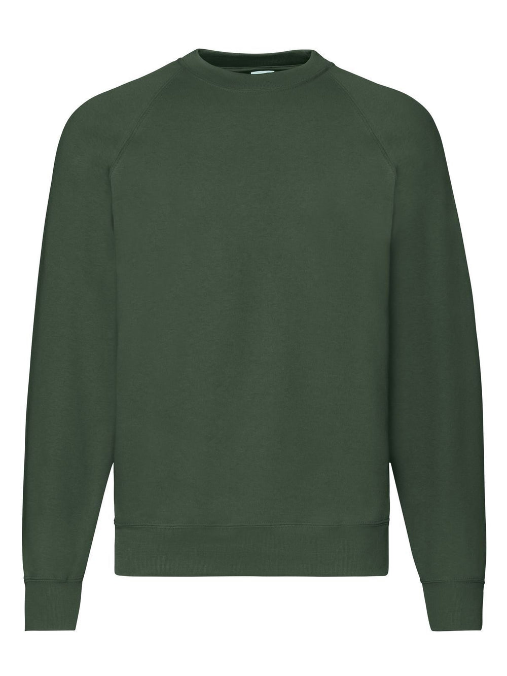 FELPA CLASSIC RAGLAN SWEAT - FRUIT OF THE LOOMVerde Bottiglia