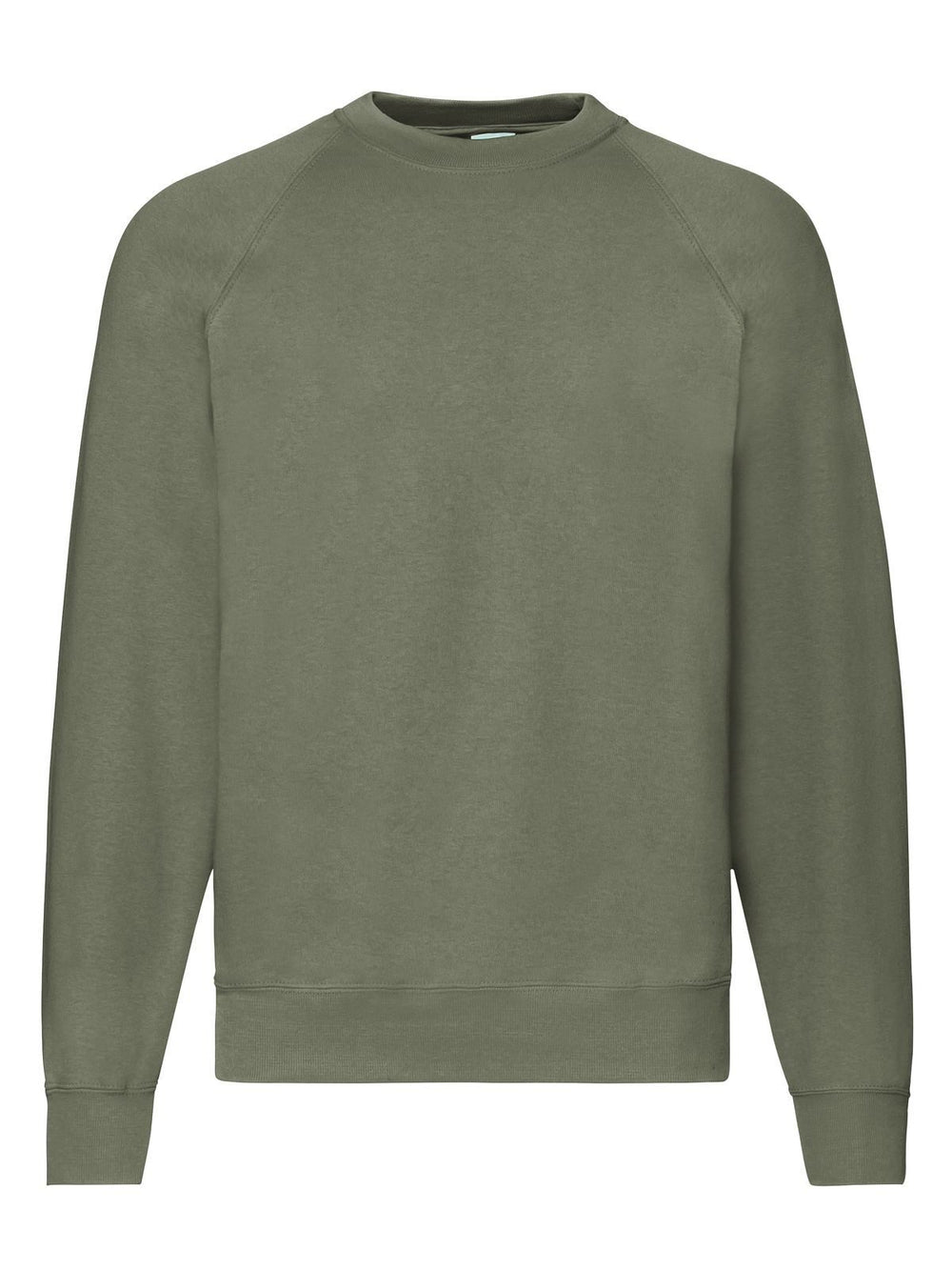 FELPA CLASSIC RAGLAN SWEAT - FRUIT OF THE LOOMVerde Oliva