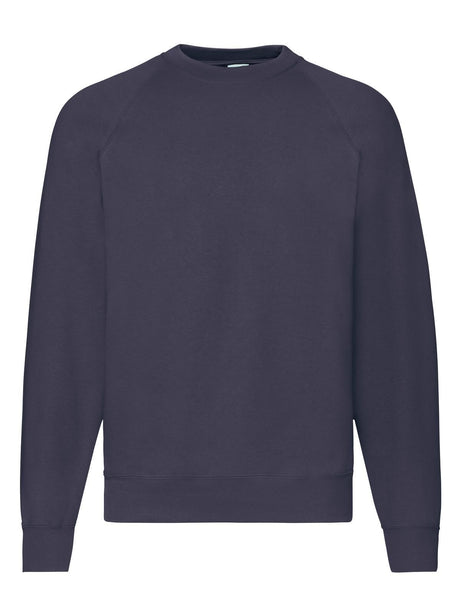 FELPA CLASSIC RAGLAN SWEAT - FRUIT OF THE LOOMBlu Scuro