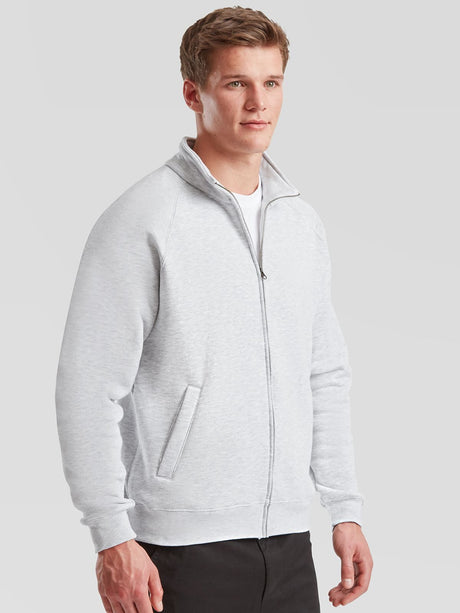 FELPA PREMIUM SWEAT JACKET - FRUIT OF THE LOOM laterale
