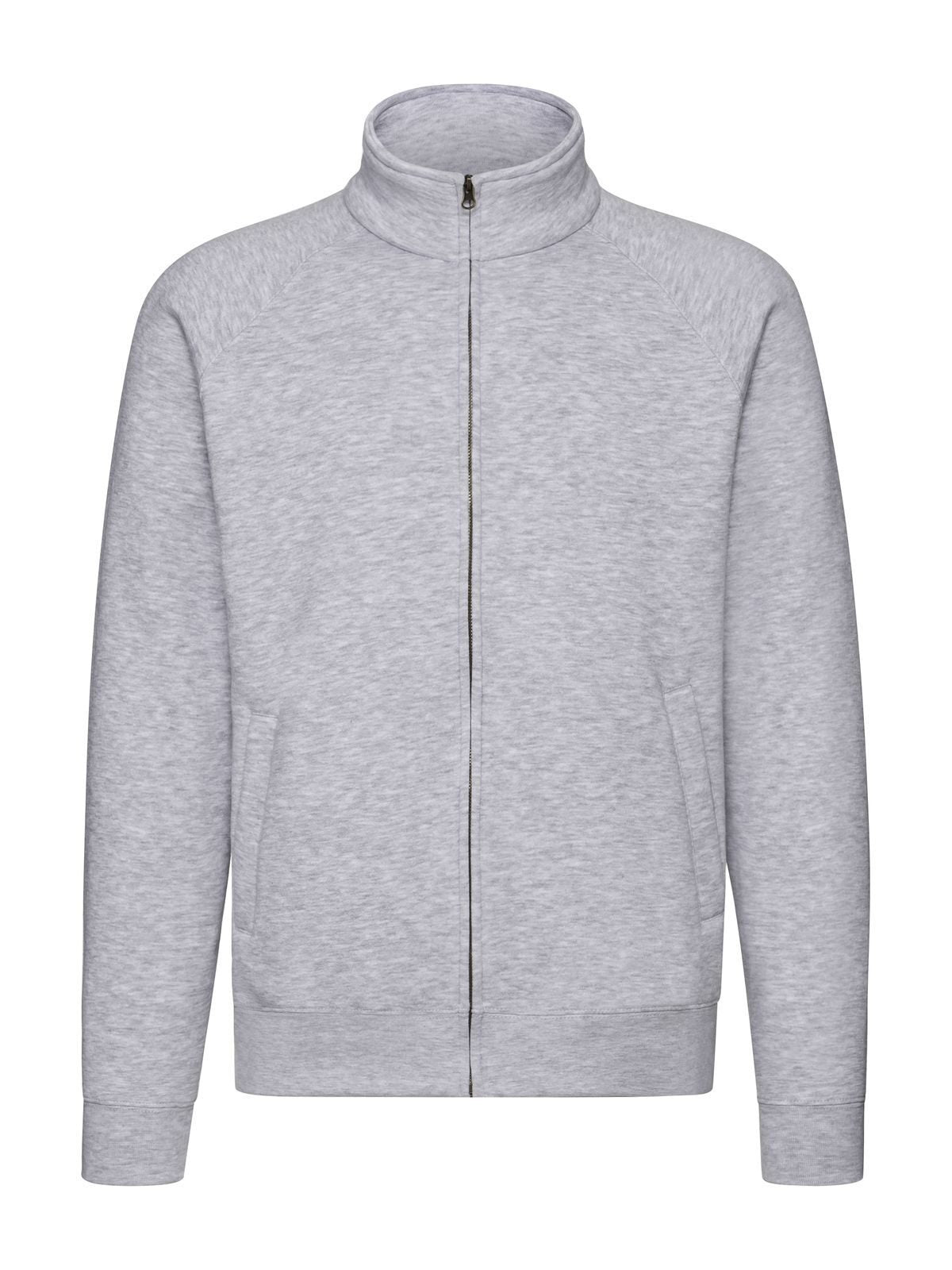 FELPA PREMIUM SWEAT JACKET - FRUIT OF THE LOOMGrigio Melange