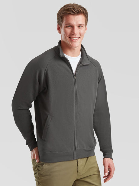 FELPA CLASSIC SWEAT JACKET - FRUIT OF THE LOOM laterale