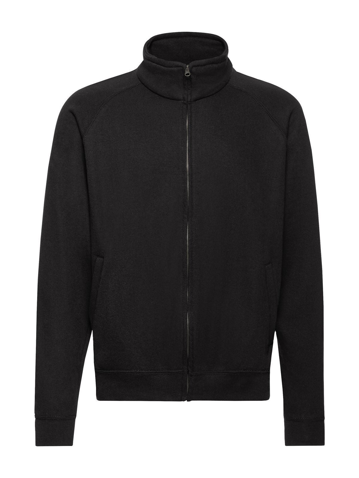FELPA CLASSIC SWEAT JACKET - FRUIT OF THE LOOMNero