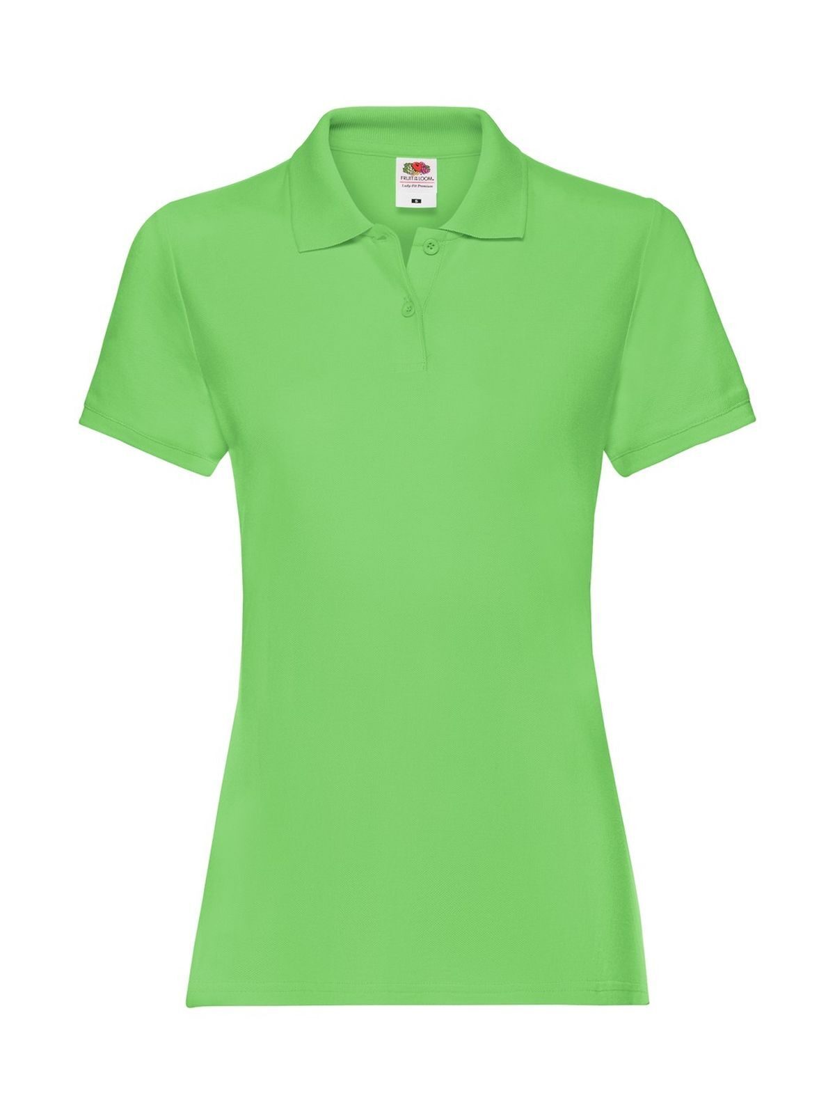 LADIES PREMIUM POLO - FRUIT OF THE LOOMVerde Lime
