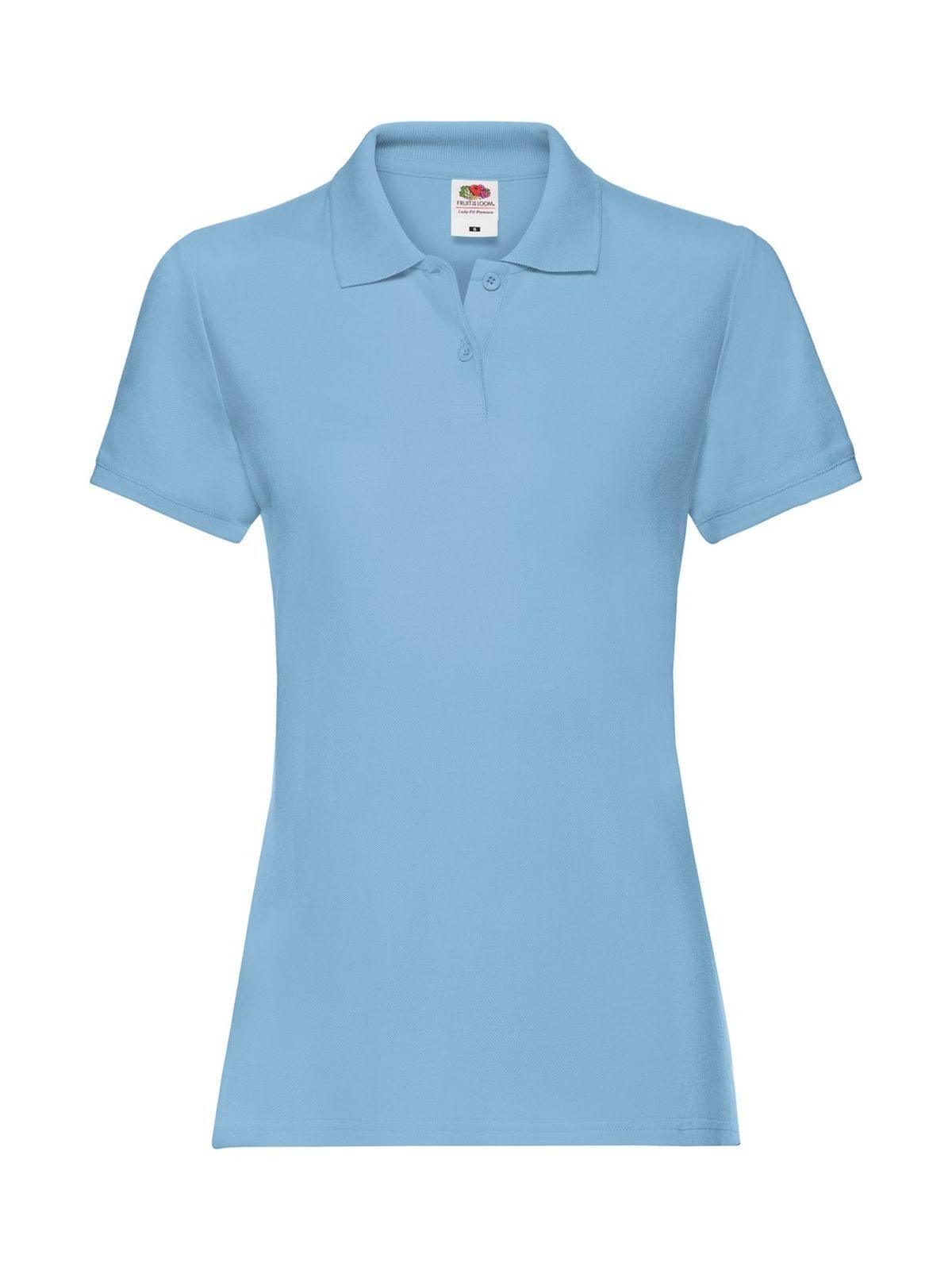 LADIES PREMIUM POLO - FRUIT OF THE LOOMCielo
