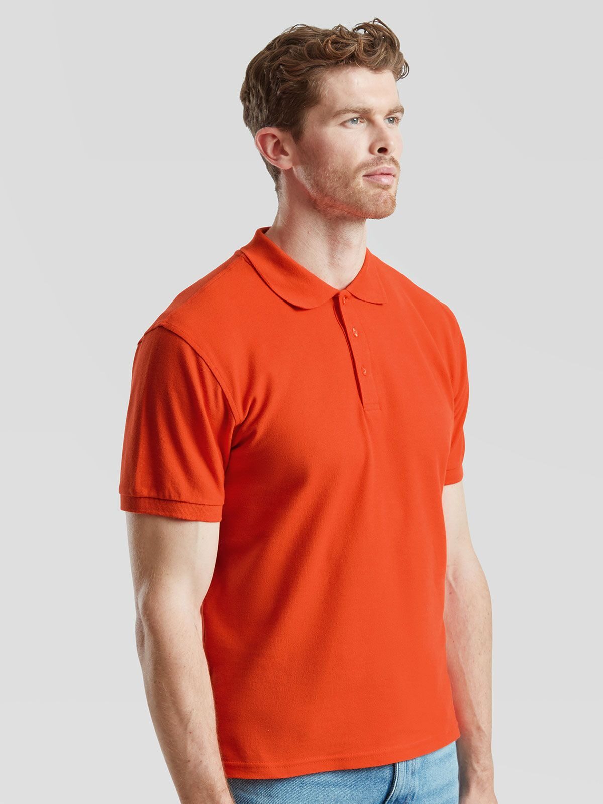 ICONIC POLO - FRUIT OF THE LOOM laterale