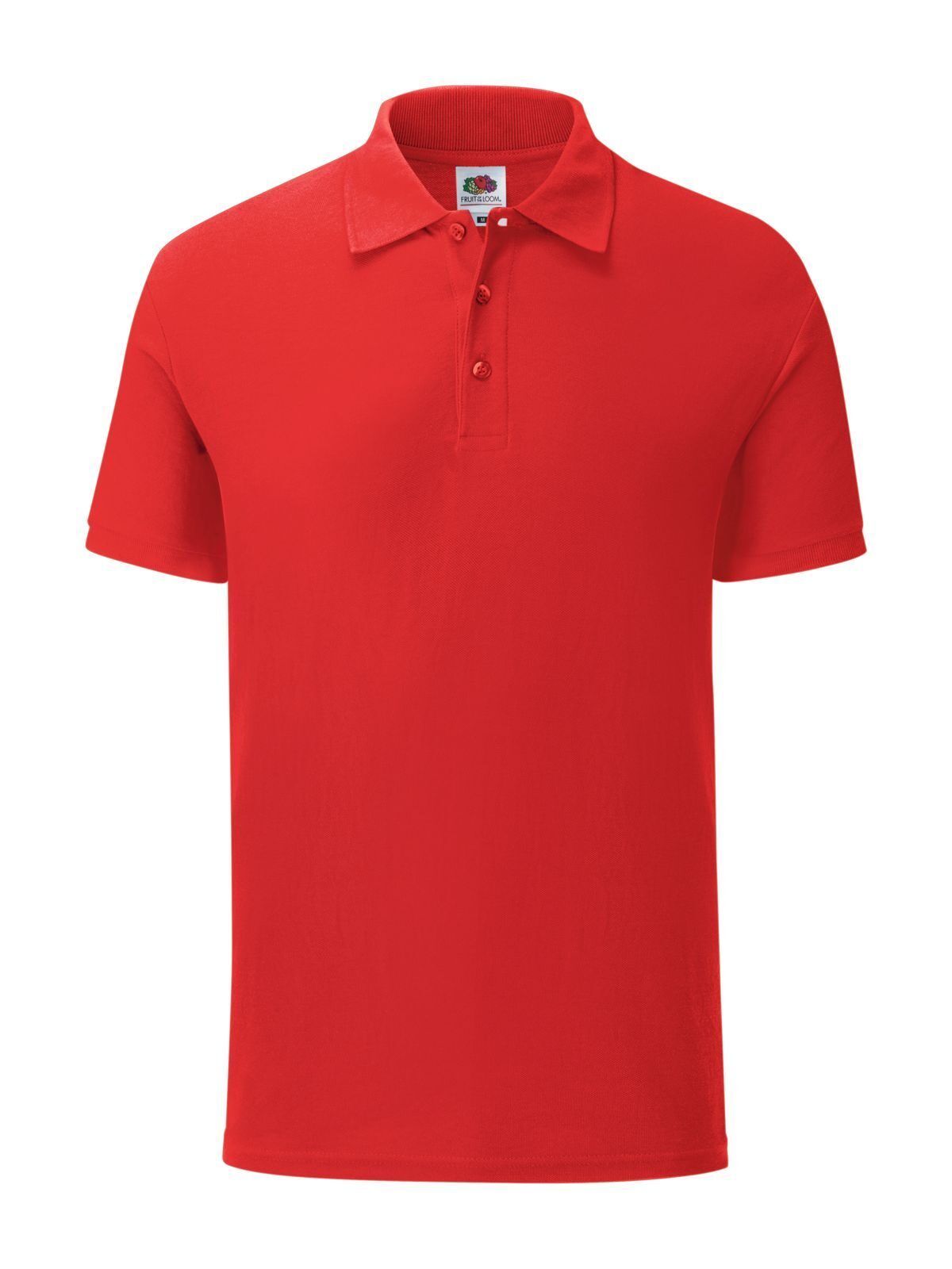 ICONIC POLO - FRUIT OF THE LOOMRosso