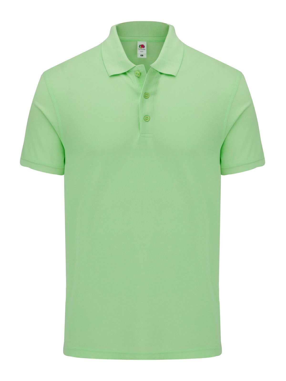 ICONIC POLO - FRUIT OF THE LOOMVerde Menta Neon