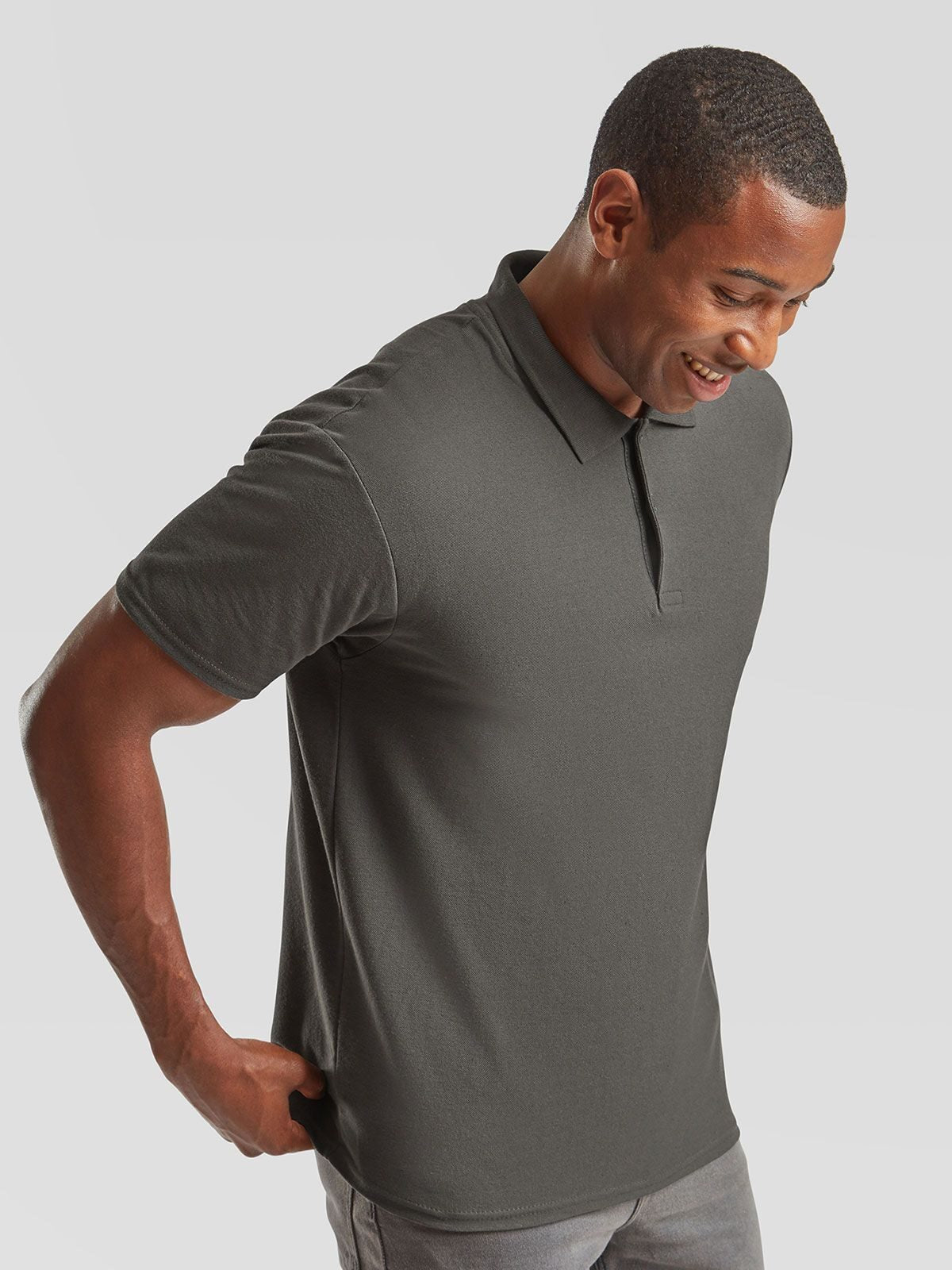 ORIGINAL POLO - FRUIT OF THE LOOM laterale