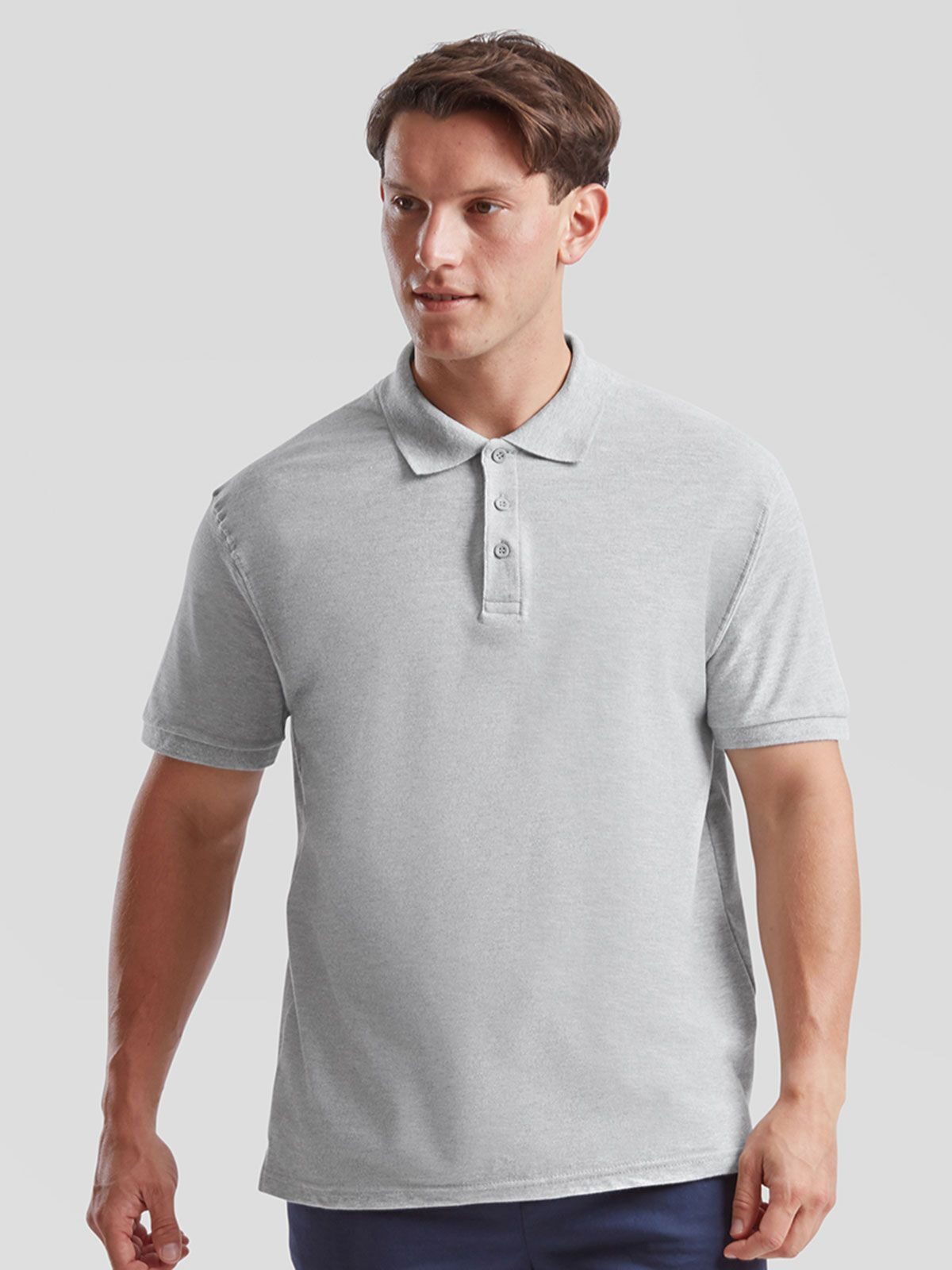 PREMIUM POLO - FRUIT OF THE LOOM laterale