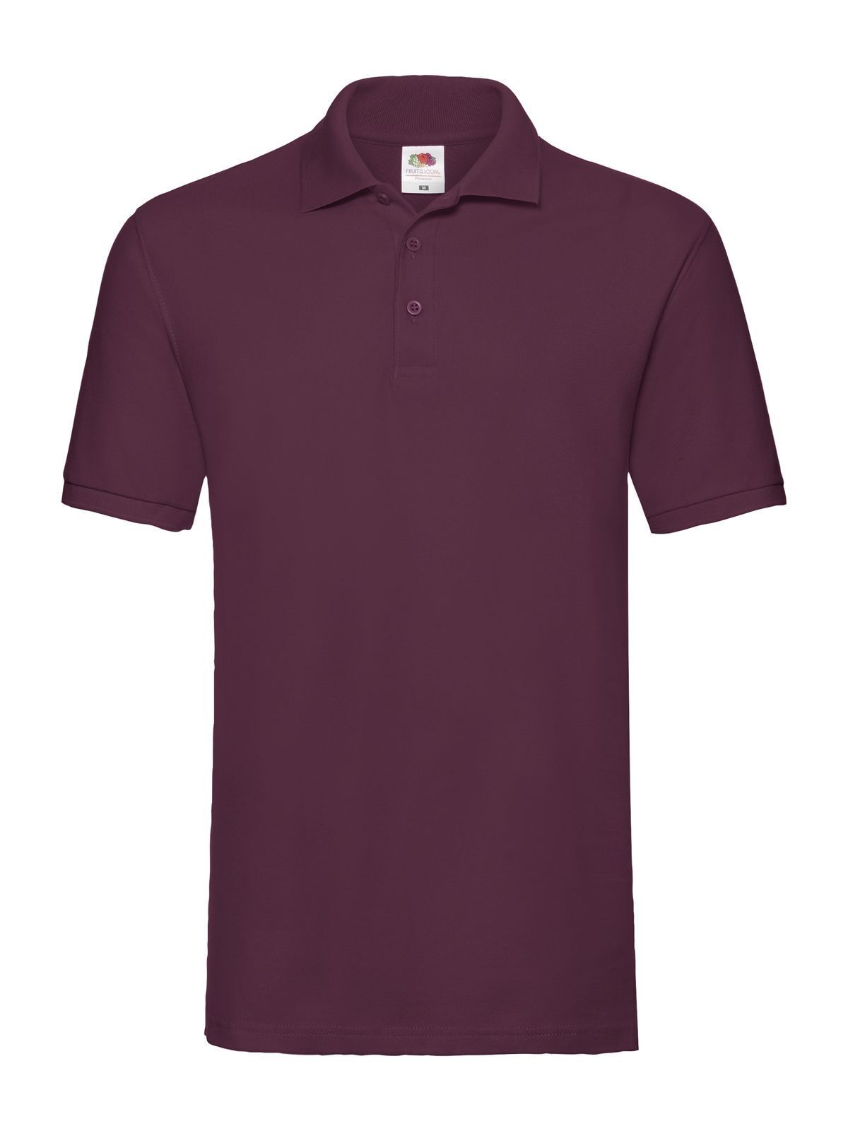 PREMIUM POLO - FRUIT OF THE LOOMBordeaux