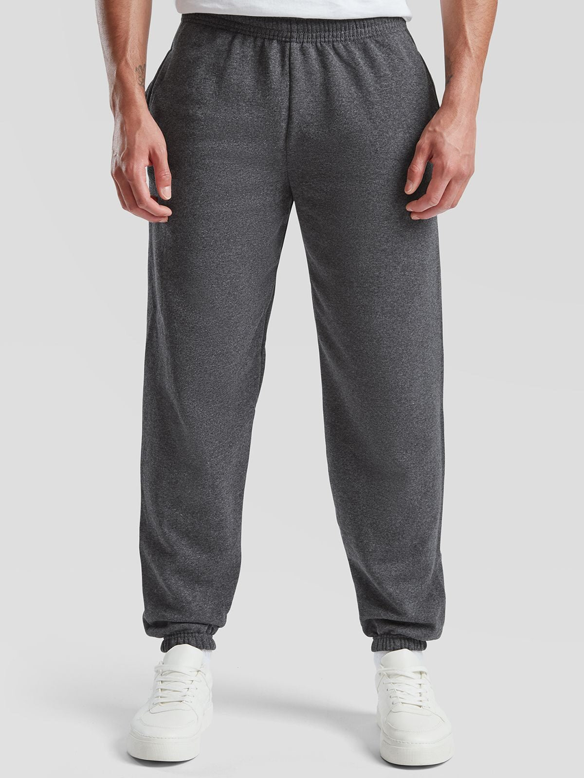 PANTALONI CLASSIC ELASTICATED CUFF JOG PANTS - FRUIT OF THE LOOM fronte