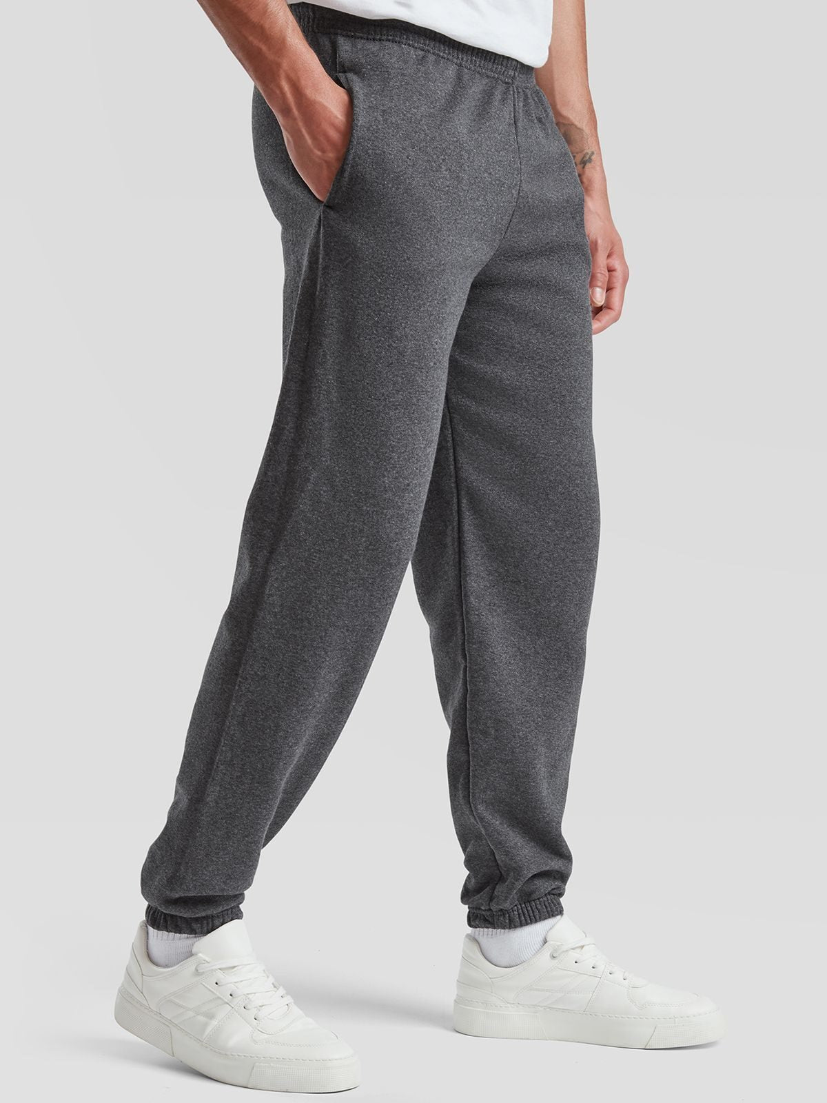 PANTALONI CLASSIC ELASTICATED CUFF JOG PANTS - FRUIT OF THE LOOM laterale