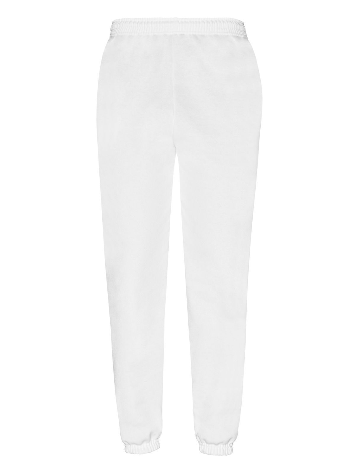 PANTALONI CLASSIC ELASTICATED CUFF JOG PANTS - FRUIT OF THE LOOMBianco