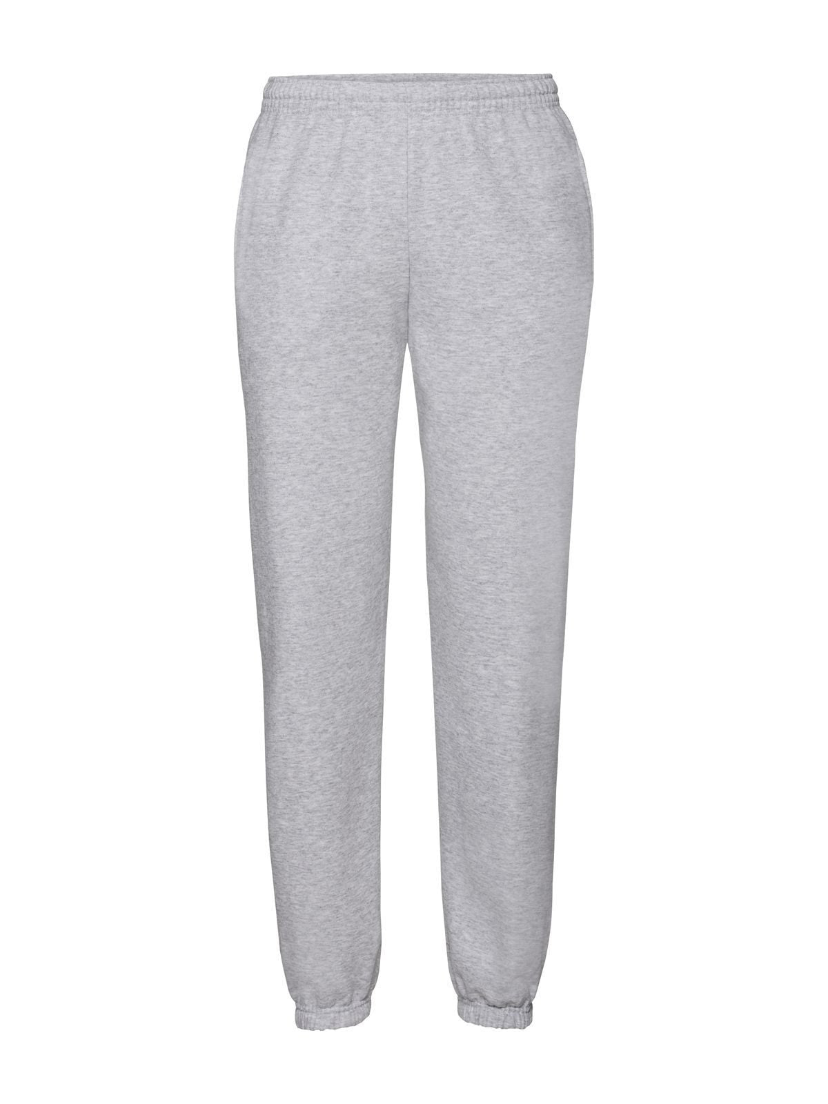 PANTALONI CLASSIC ELASTICATED CUFF JOG PANTS - FRUIT OF THE LOOMGrigio Melange