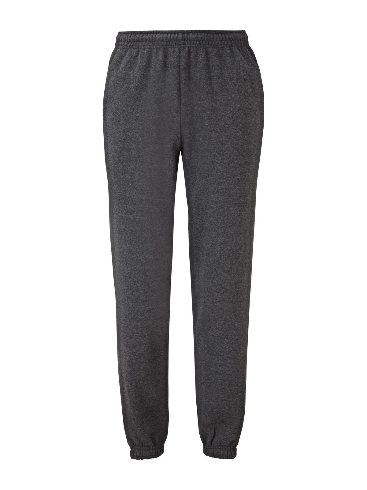 PANTALONI CLASSIC ELASTICATED CUFF JOG PANTS - FRUIT OF THE LOOMGrigio Melange Scuro