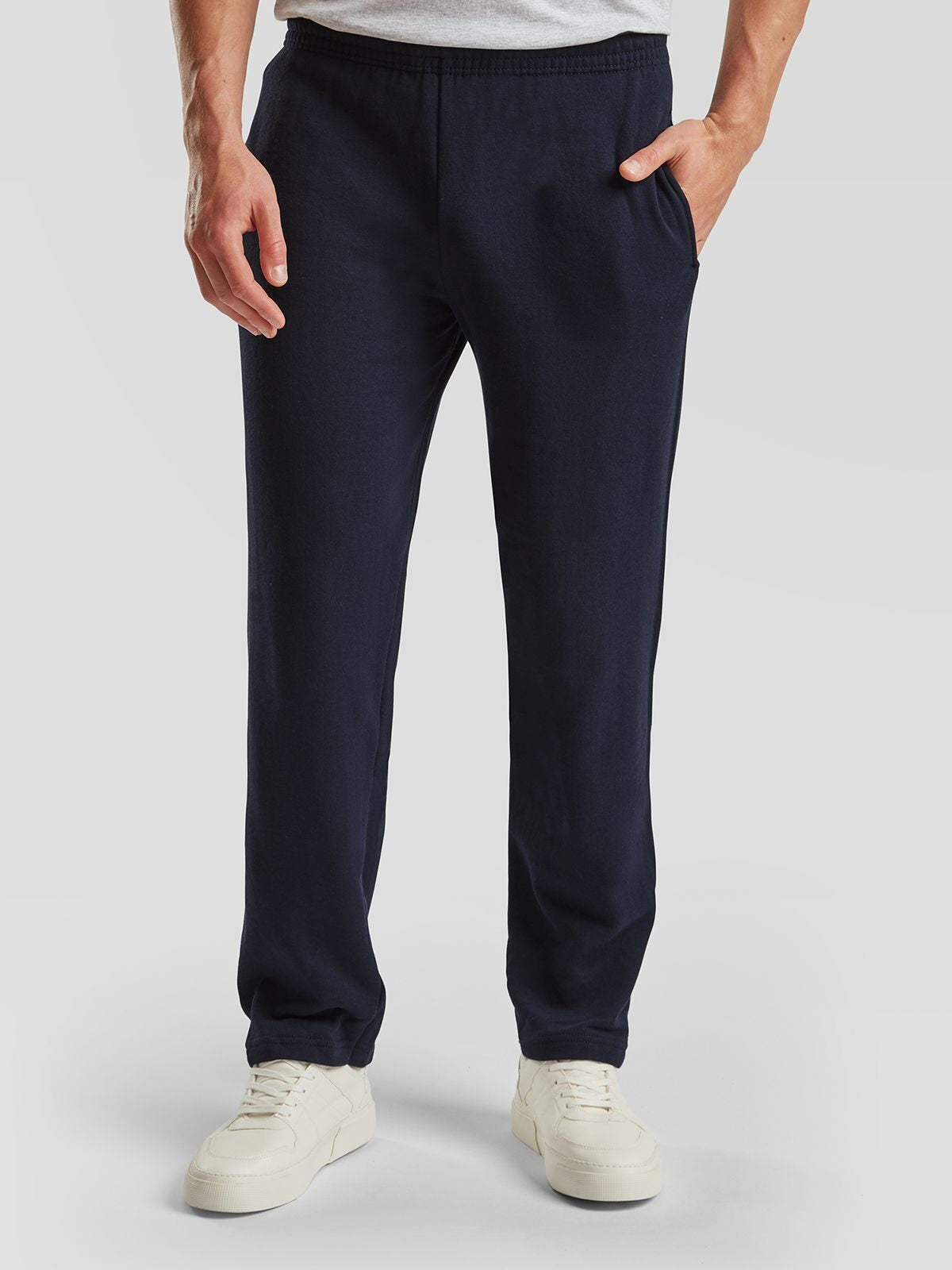 PANTALONI CLASSIC OPEN HEM JOG PANTS - FRUIT OF THE LOOM fronte