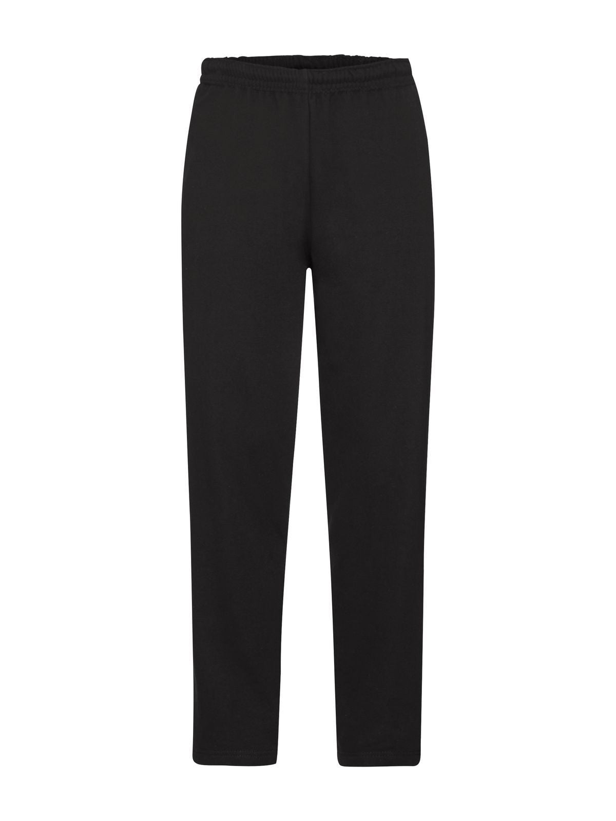 PANTALONI CLASSIC OPEN HEM JOG PANTS - FRUIT OF THE LOOMNero
