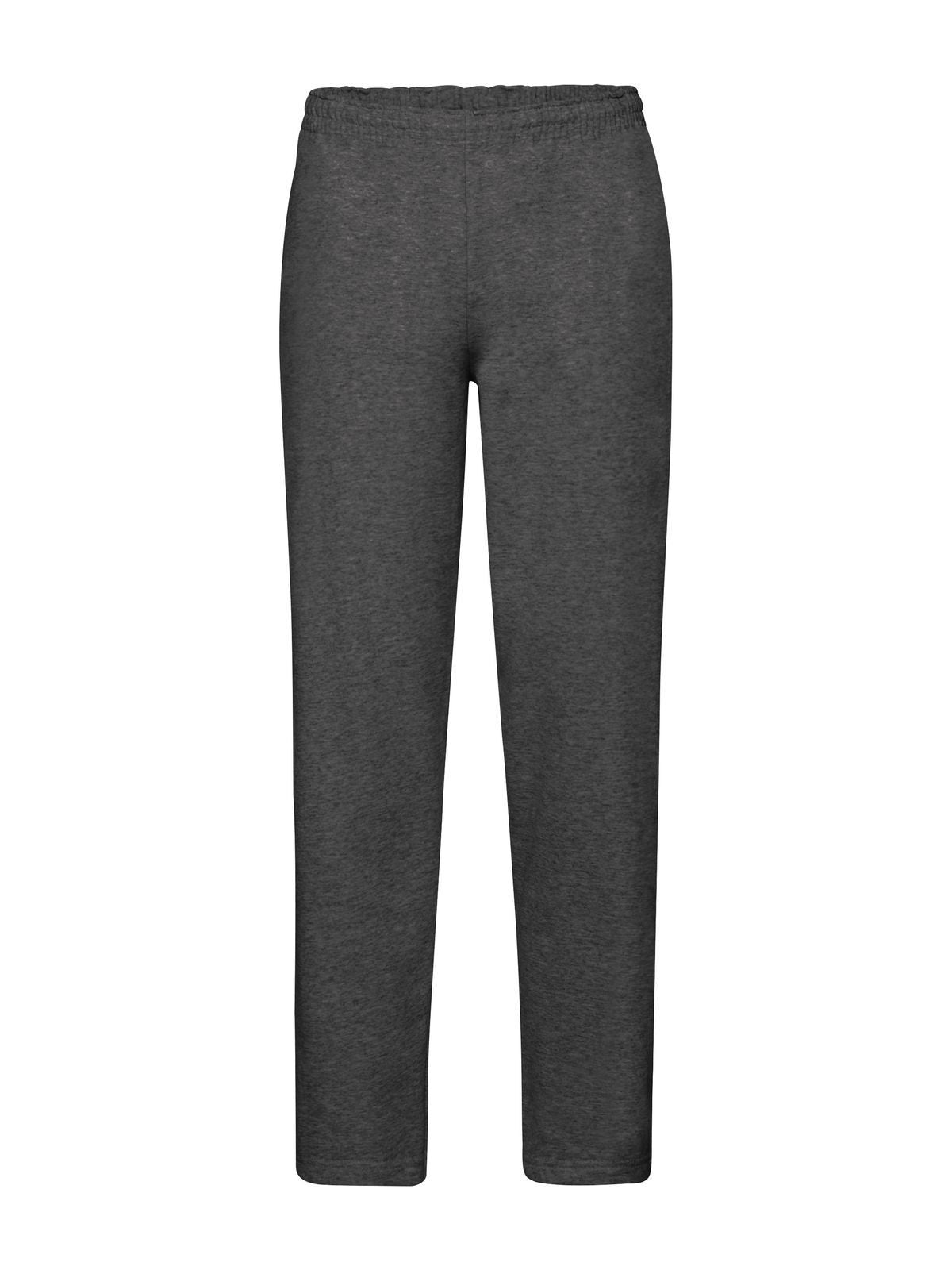 PANTALONI CLASSIC OPEN HEM JOG PANTS - FRUIT OF THE LOOMGrigio Melange Scuro
