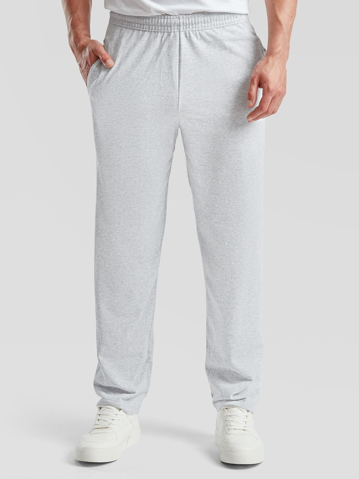 PANTALONI LIGHTWEIGHT OPEN HEM JOG PANTS - FRUIT OF THE LOOM fronte