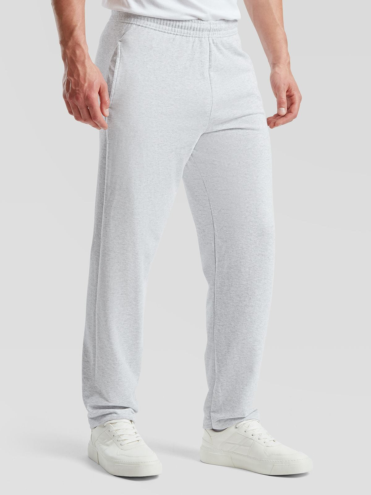 PANTALONI LIGHTWEIGHT OPEN HEM JOG PANTS - FRUIT OF THE LOOM laterale
