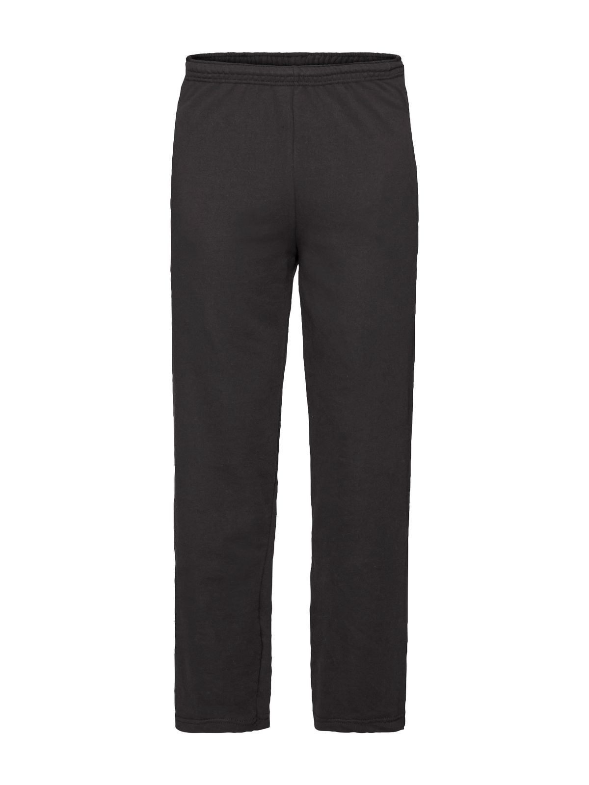 PANTALONI LIGHTWEIGHT OPEN HEM JOG PANTS - FRUIT OF THE LOOMNero