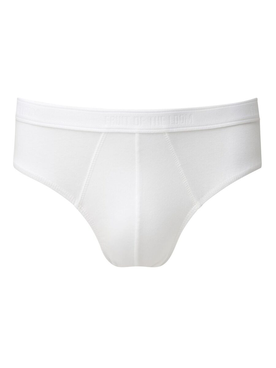 SLIP CLASSIC SPORT BRIEF 2 PACK - FRUIT OF THE LOOMBianco