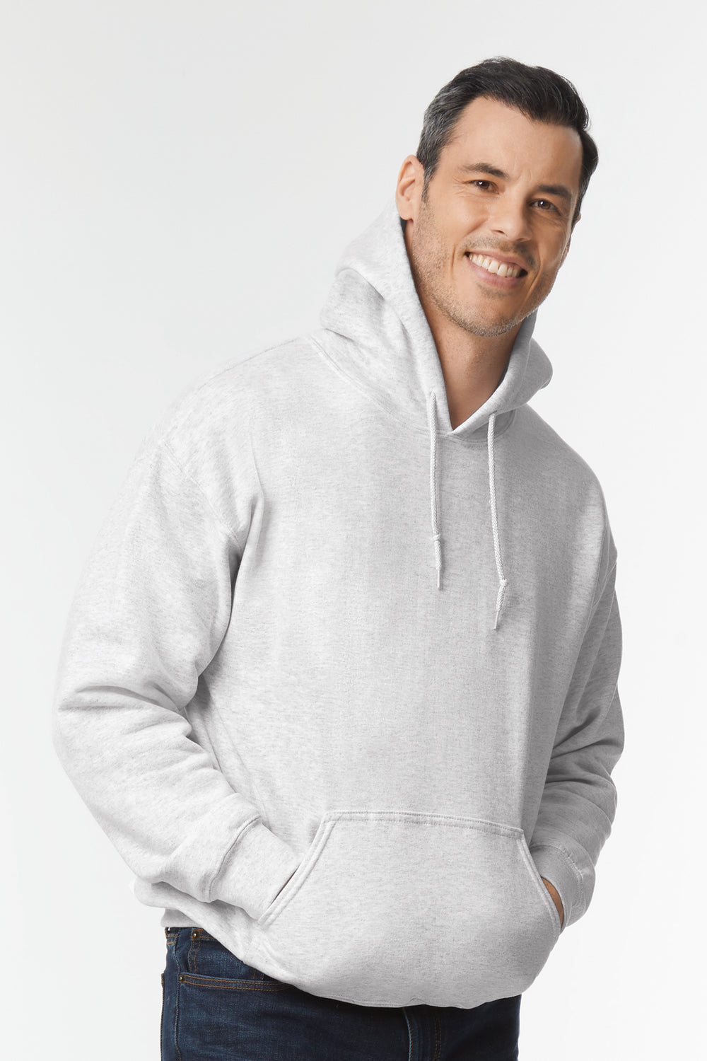 FELPA TRASPIRANTE DRYBLEND CON CAPPUCCIO - GILDAN