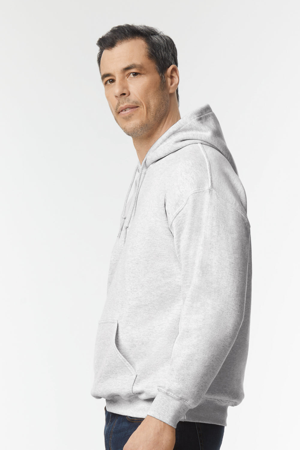 FELPA TRASPIRANTE DRYBLEND CON CAPPUCCIO - GILDAN