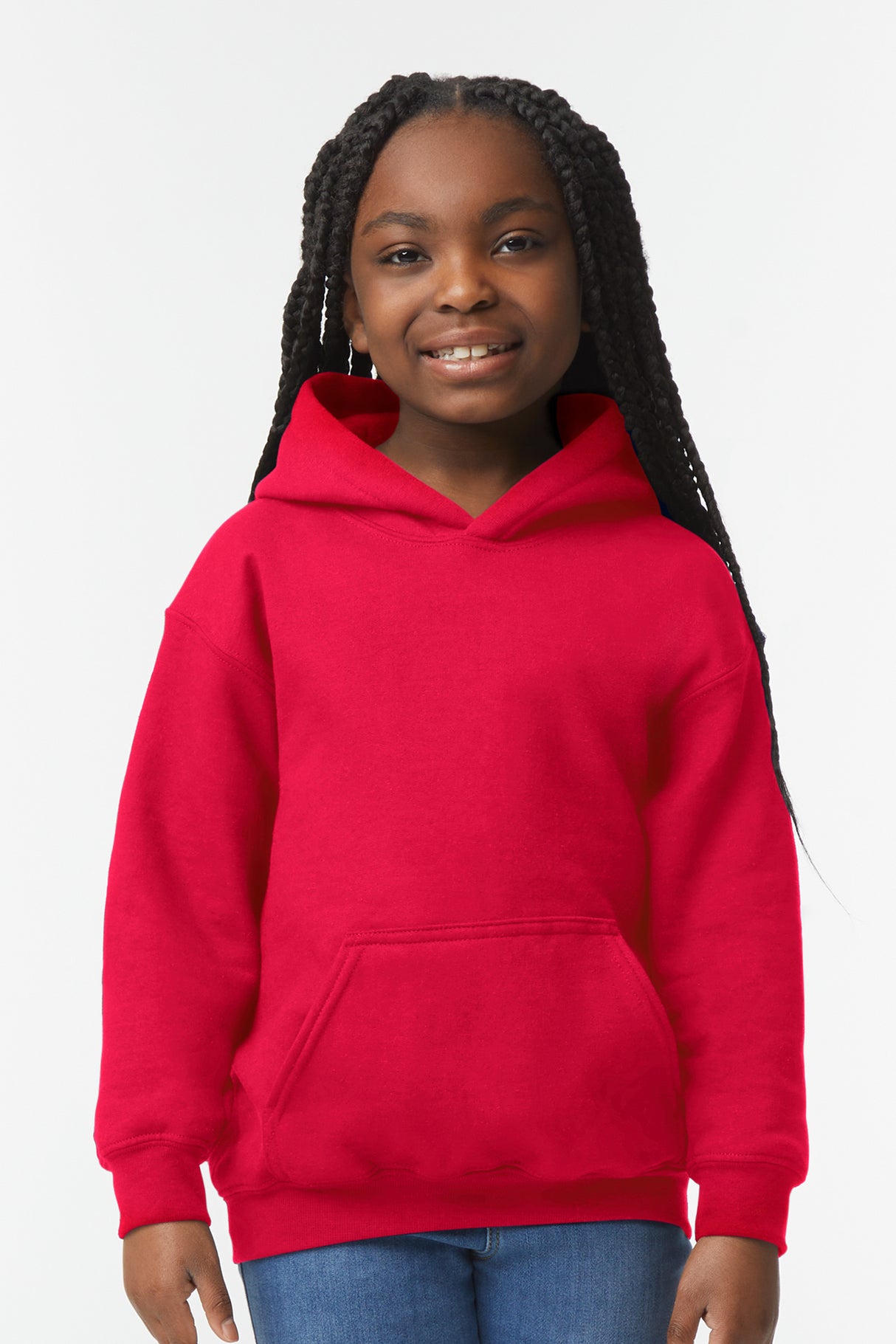 FELPA CON CAPPUCCIO BAMBINO HEAVY BLEND - GILDAN