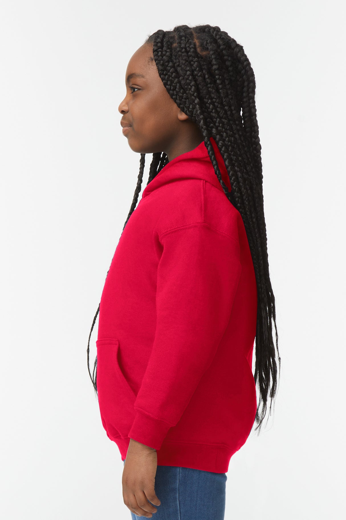 FELPA CON CAPPUCCIO BAMBINO HEAVY BLEND - GILDAN