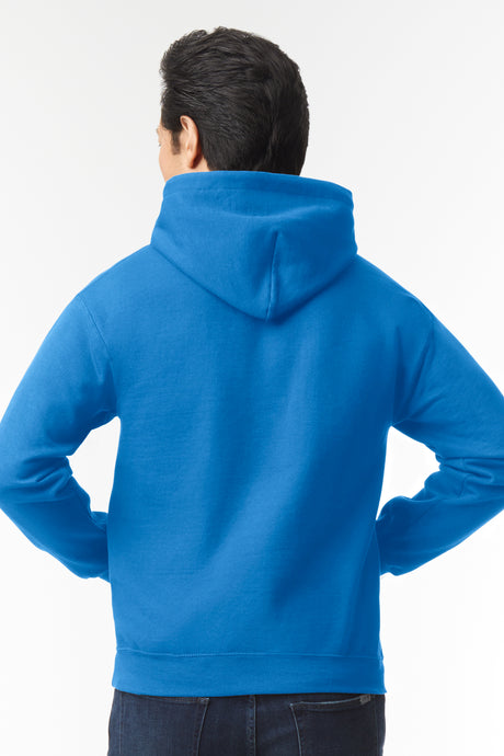 FELPA HEAVY BLEND CON CAPPUCCIO IN COTONE E POLIESTERE - GILDAN