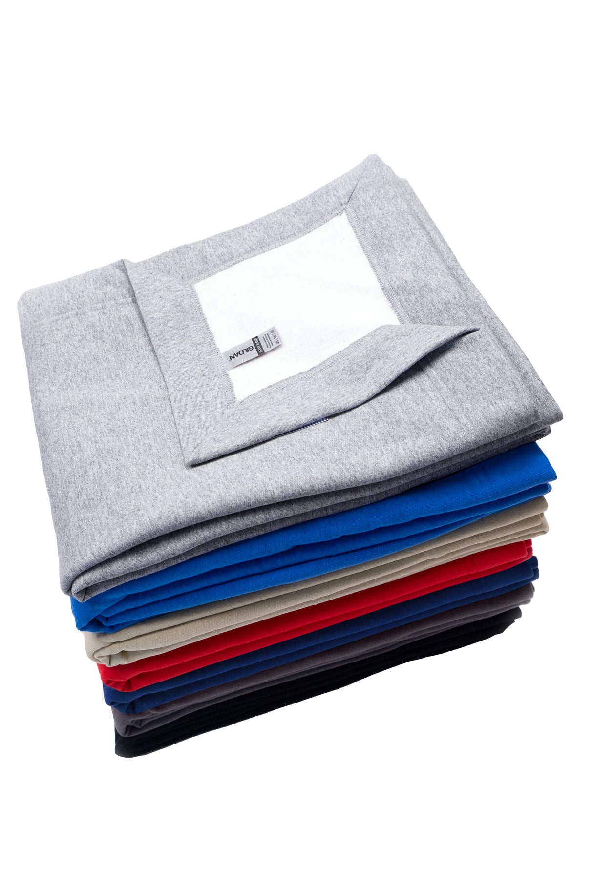 COPERTA FELPATA HEAVY BLAND IN COTONE E POLIESTERE - GILDAN