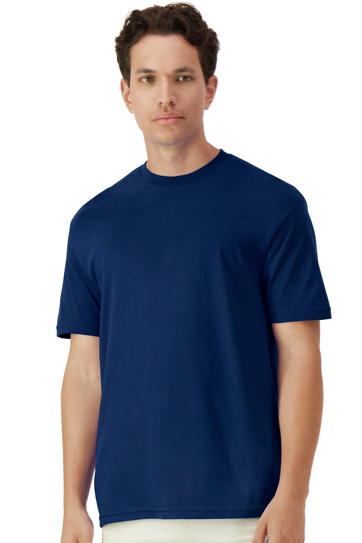 T-SHIRT LIGHT COTTON GIROCOLLO - GILDAN