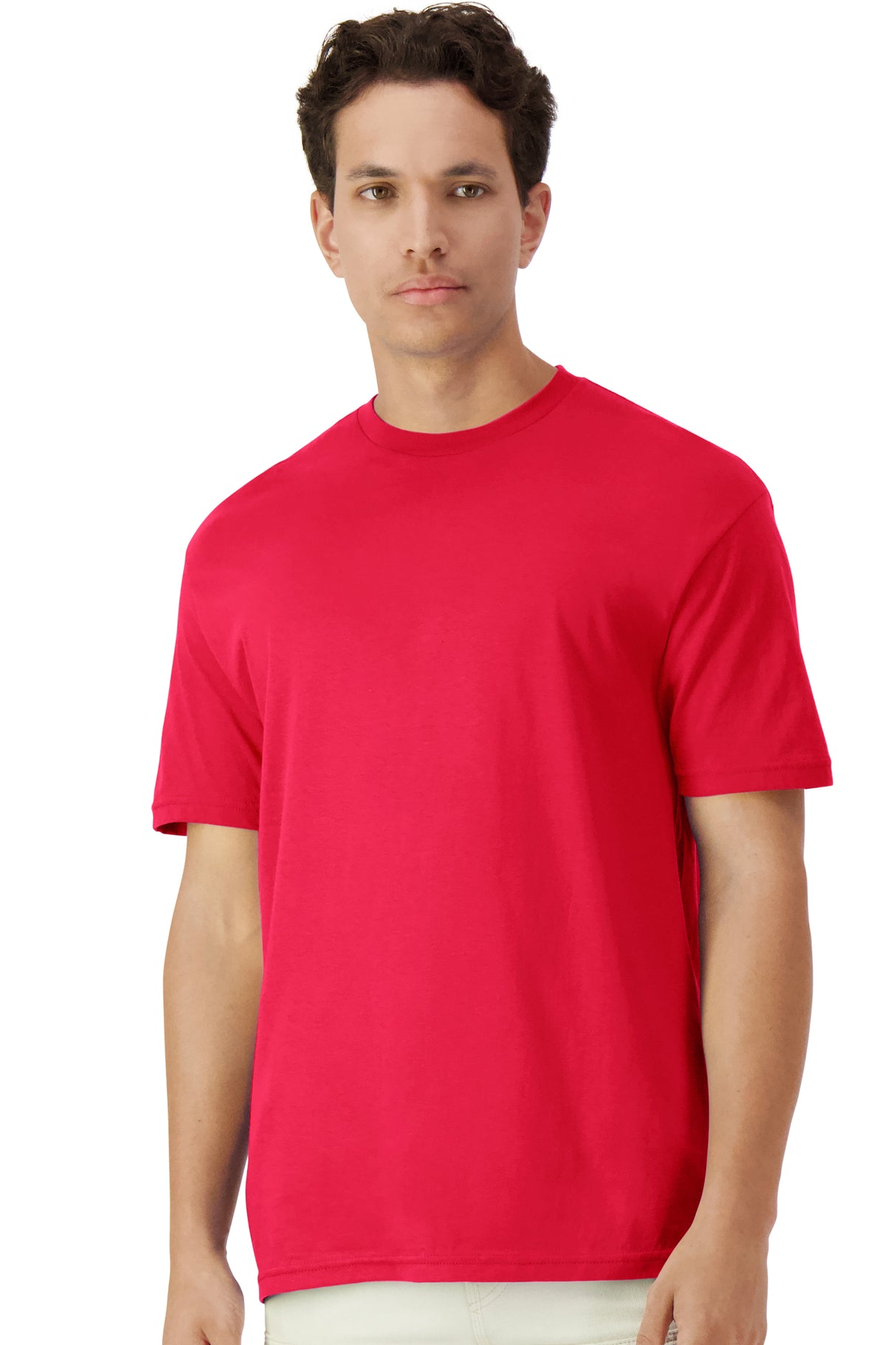 T-SHIRT LIGHT COTTON GIROCOLLO - GILDAN